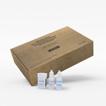 مجموعة العناية بالوجه بالشوكولاتة المضادة للتوتر