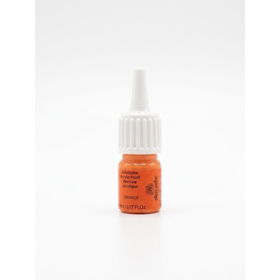 Alessandro Acrylic Nail Art Paint – Orange 5 ml