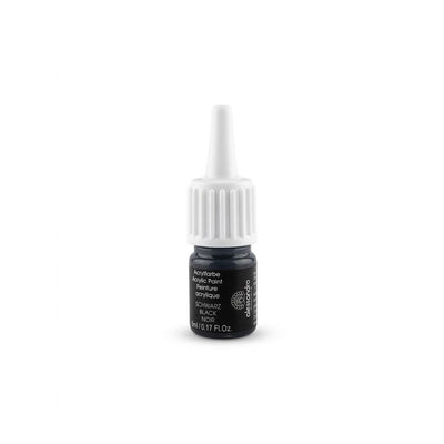 Alessandro Acrylic Nail Art Paint – Black 5 ml