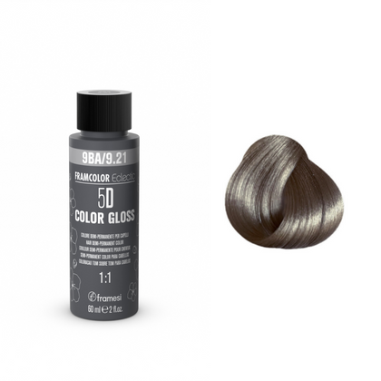 فرامكلور اكليكتيك خالي من الامونيا خماسي الأبعاد ملمع  لون أشقر رمادي فاتح جدًا  9BA/9.21 – 60 مل