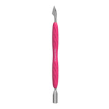 Manicure Pusher Gummy with Silicone Handle UNIQ 10 TYPE 3 (Rounded Narrow Pusher & Cleaner)
