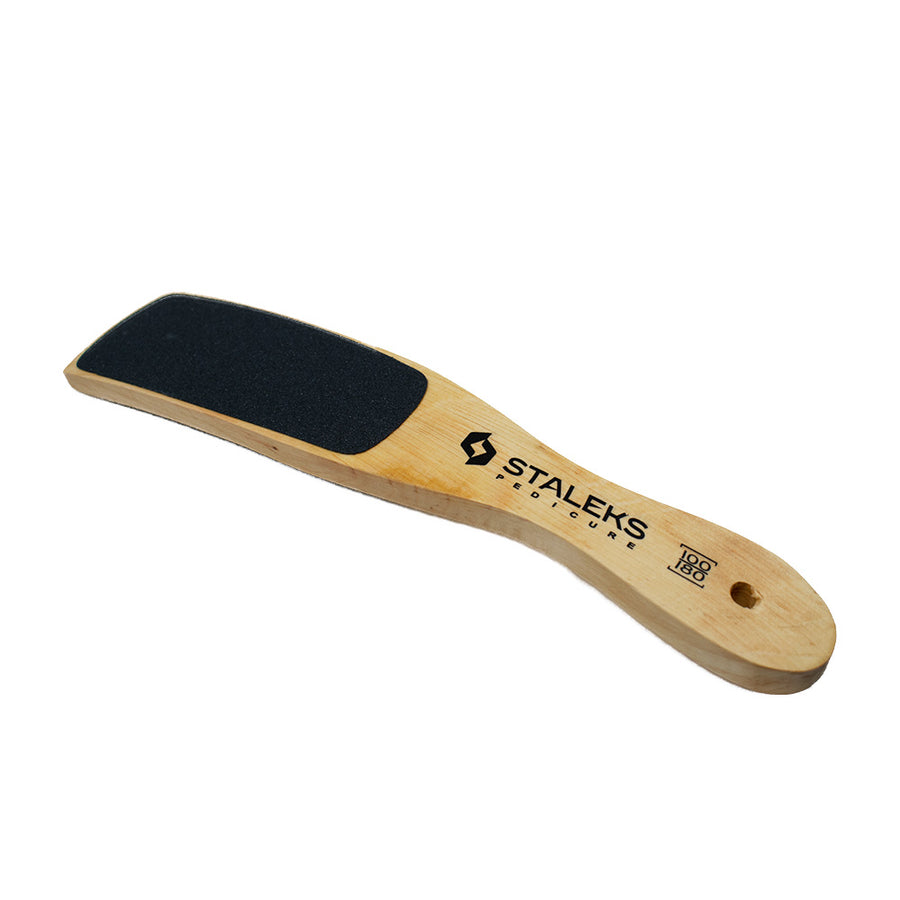 Wooden Pedicure Foot File Beauty & Care 10 Type 2 (100/180)