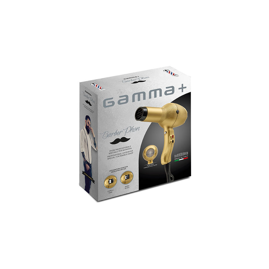 Gamma BARBER PHON HAIR DRYER (Titanium)