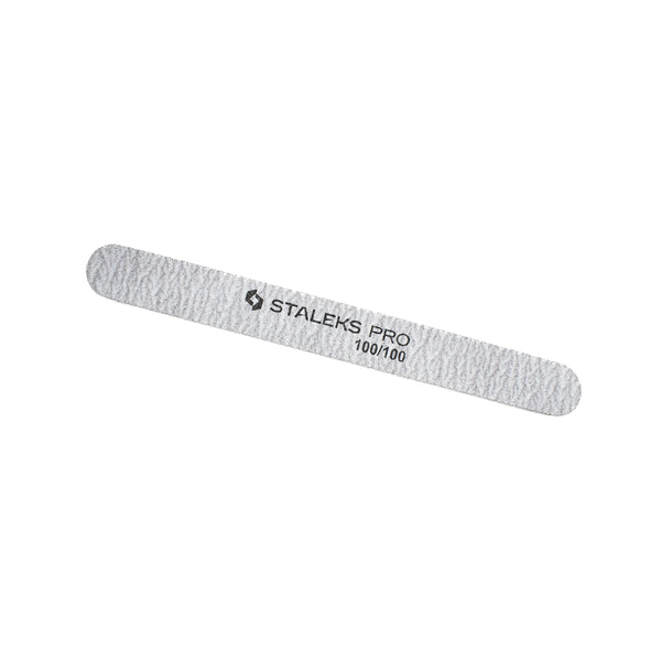 Mineral Straight Nail File Staleks Pro 100/100 Grit,