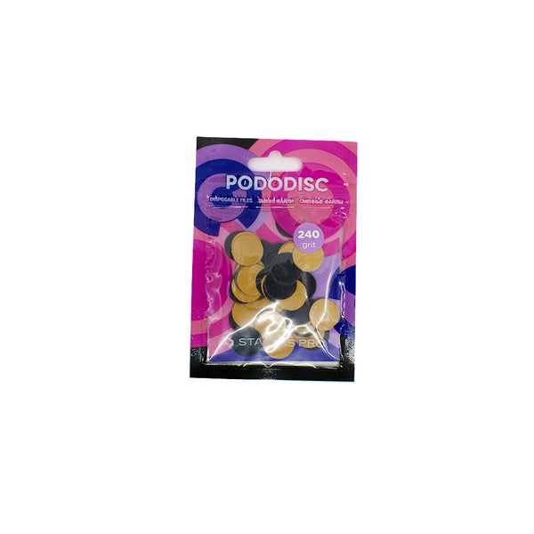 Refill Pads For Pedicure Disc Small 240 Grit (15 Mm)