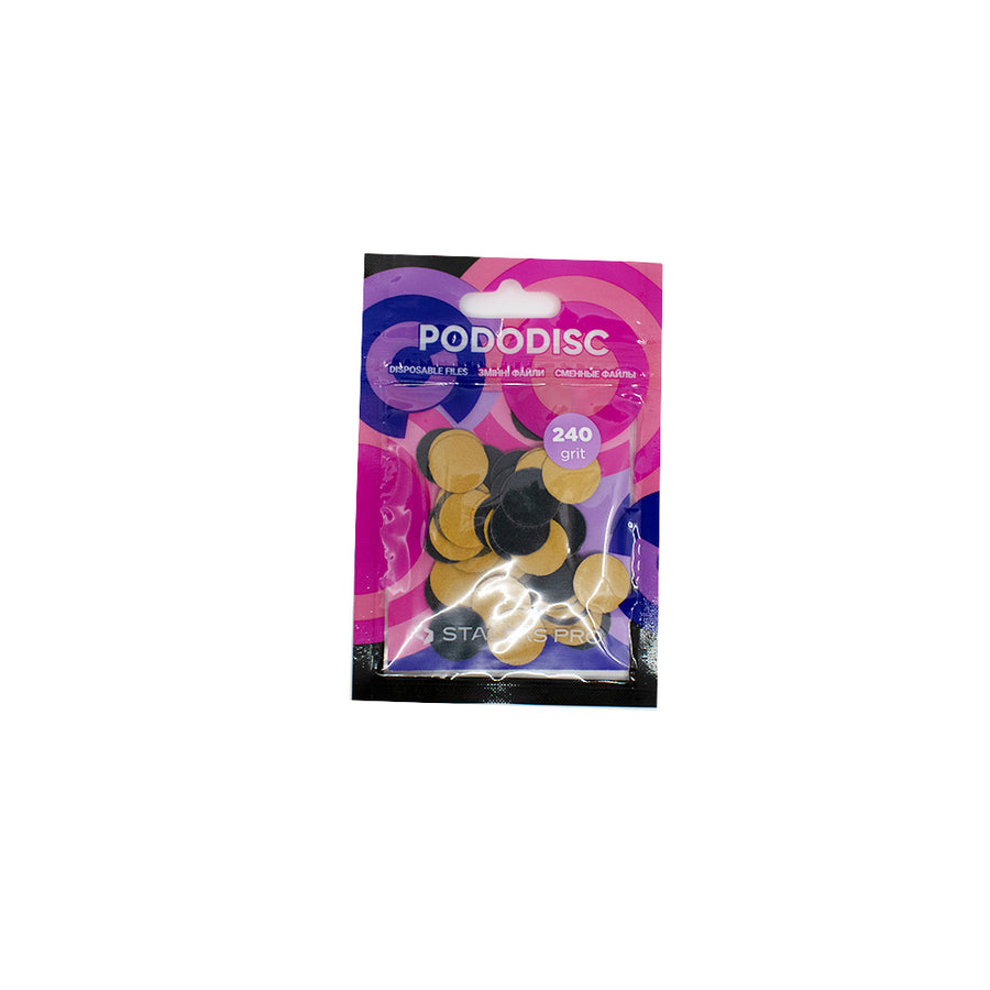 Refill Pads For Pedicure Disc  Small  240 Grit (15 Mm)