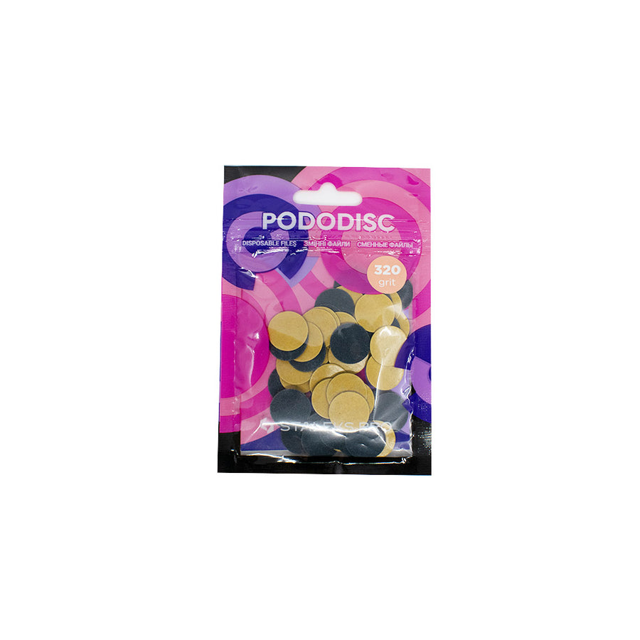 Refill Pads For Pedicure Disc  Small  320 Grit (15 Mm)