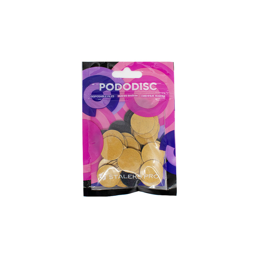 Refill Pads For Pedicure Disc  Medium  100 Grit (20 Mm)