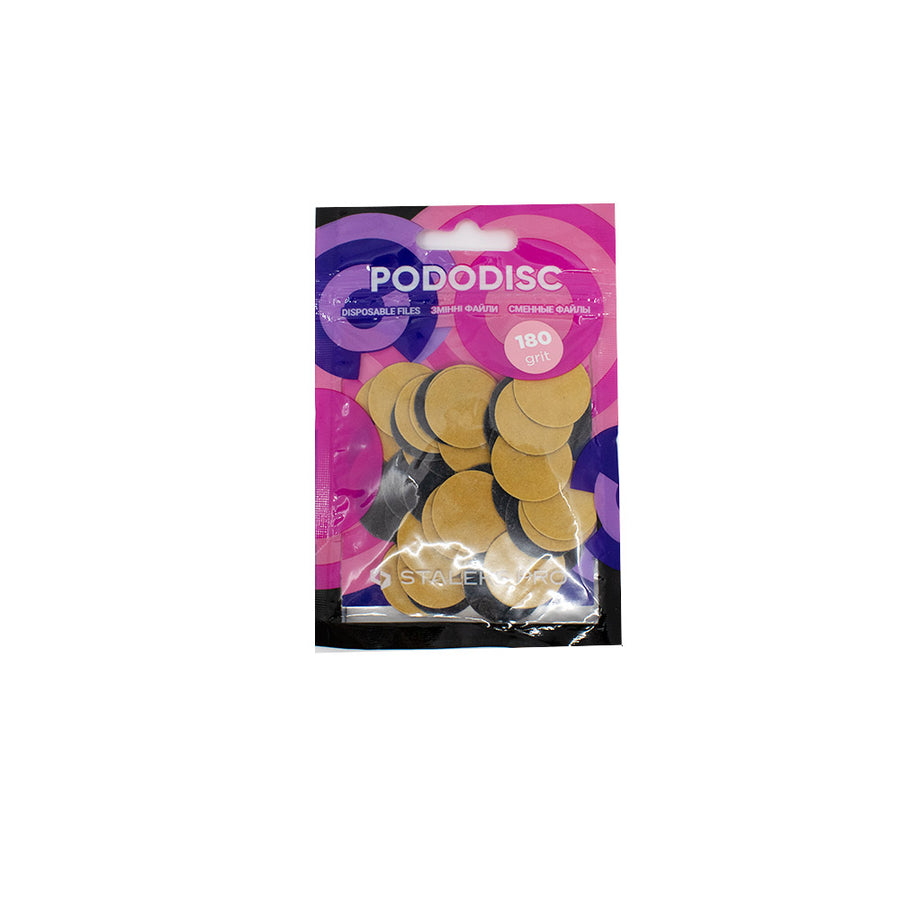 Refill Pads For Pedicure Disc  Medium  180 Grit (20 Mm)