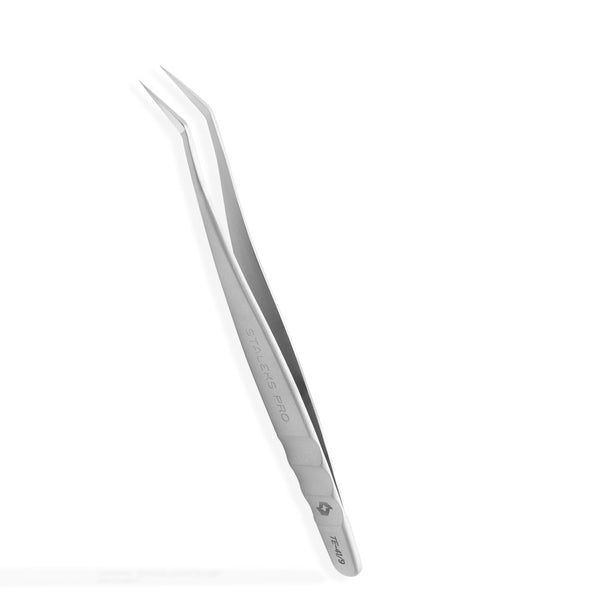 Professional Eyelash Tweezers Expert 41 Type 9 (L-Shaped,35')