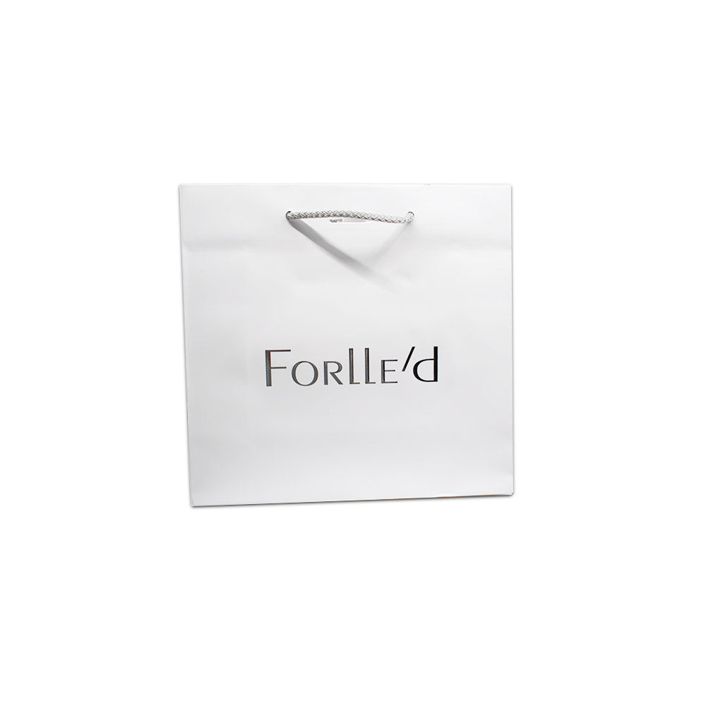 Forlled - Paper Bag With Blue Ribbon (240x10x230)Mm