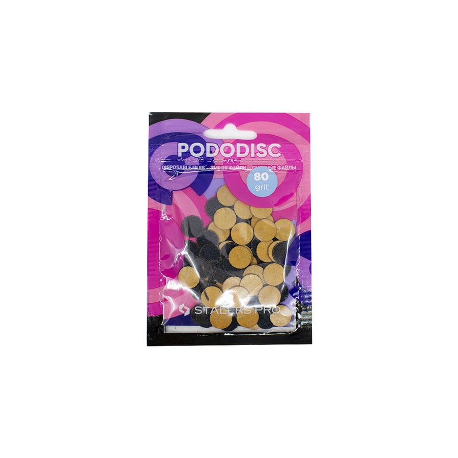 Refill Pads For Pedicure Disc  X-Small 80 Grit (10 Mm)
